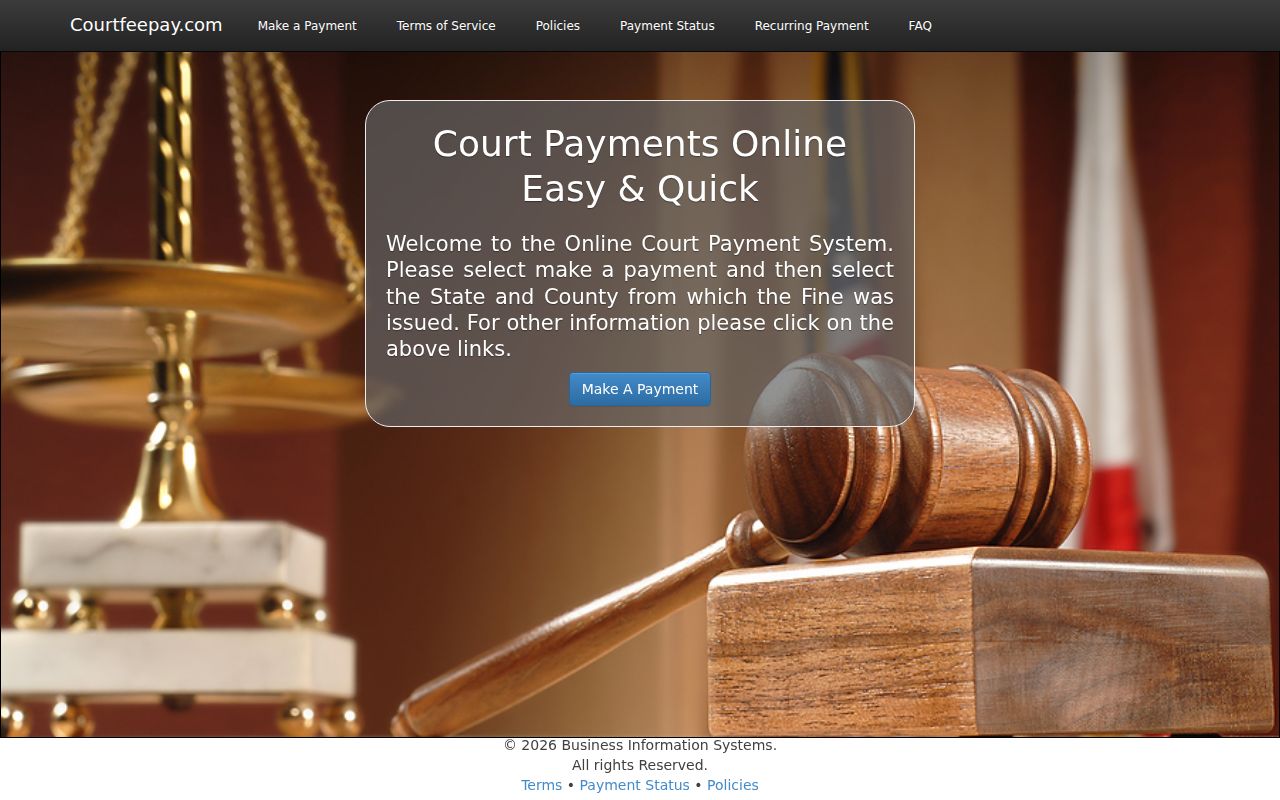Lincoln County criminal docket payment portal