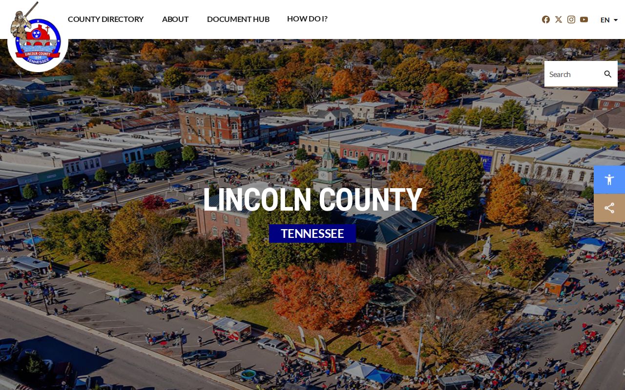 Lincoln County court docket access on the county website